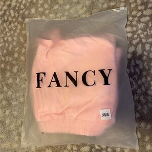 FANCY D  Boutique Light Pink Sweat Shorts